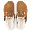 Birkenstock Boston Shearling Light Rose / 37 / Narrow