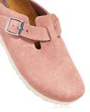Birkenstock Boston Soft Footbed Suede Pink Clay
