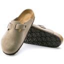 Birkenstock Boston Soft Footbed - Suede Pink Clay / 36 / Narrow