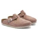 Birkenstock Boston Soft Footbed - Suede Pink Clay / 36 / Narrow
