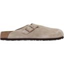 Birkenstock Boston Soft Footbed Suede Taupe