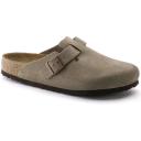 Birkenstock Boston Soft Footbed - Suede Taupe / 43 / Narrow