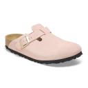 Birkenstock Boston Suede Leather (Light Rose) Sneaker