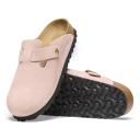 Birkenstock Boston Suede Leather (Light Rose) Sneaker