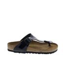 Birkenstock Gizeh Birko Flor Sandals - Patent Black