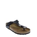Birkenstock Gizeh Birko Flor Sandals - Patent Black