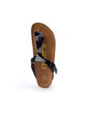 Birkenstock Gizeh Birko Flor Sandals - Patent Black