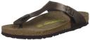 Birkenstock Gizeh Metallic Leather Sandal - Silver