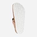 Birkenstock Gizeh Metallic Leather Sandal - Silver
