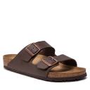 Birkenstock Leather Arizona Sandals - Habana