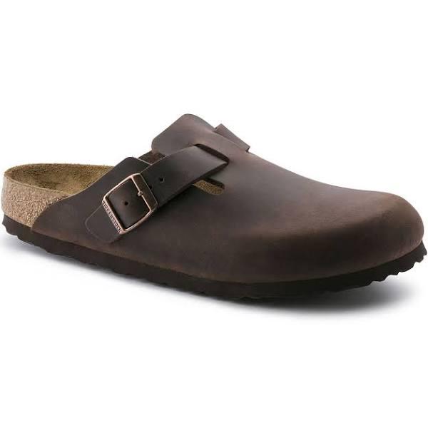 Birkenstock Leather Clogs | Boston, Habana