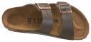 Birkenstock Leather Sandals Arizona Dark Brown / 46