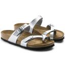 Birkenstock Mayari Birko-Flor Silver Sandals