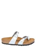 Birkenstock Mayari Birko-Flor Silver Sandals