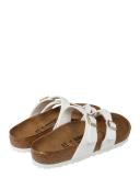 Birkenstock Mayari Birko-Flor White Patent Sandals