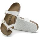 Birkenstock Mayari Birko-Flor White Patent Sandals