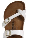 Birkenstock Mayari Birko-Flor White Patent Sandals