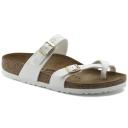 Birkenstock Mayari Birko-Flor White Patent Sandals