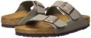 Birkenstock Men´s Arizona Birkibuc Sandal, Size: 13,  Stone