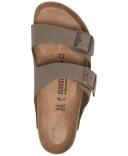Birkenstock Men´s Arizona Birkibuc Sandal, Size: 13,  Stone