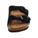 Birkenstock Unisex Arizona SF Sandal, Velvet Grey Suede, 39R