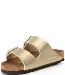 Birkenstock Women's Arizona Sandal, 42, Gold