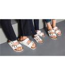 Birkenstock Women's Arizona Sandal, 42, Gold