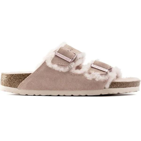 Birkenstock Women's Arizona Shearling Rose