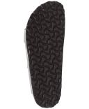 Birkenstock Women's Arizona Soft Footbed Birko-Flor Silver