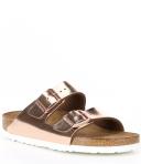Birkenstock Women's Arizona Soft Footbed Double Banded Buckle Slip-On Sandals - 10M