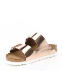 Birkenstock Women's Arizona Soft Footbed Double Banded Buckle Slip-On Sandals - 10M