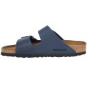 Birkenstock Women's Arizona Soft Footbed Navy Birko-Flor