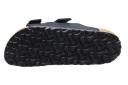 Birkenstock Women's Arizona Soft Footbed Navy Birko-Flor