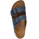 Birkenstock Women's Arizona Soft Footbed Navy Birko-Flor