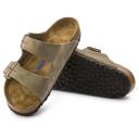 Birkenstock Women's Arizona Suede Dual Adjustable Buckle Strap Sandals - 11M