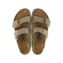 Birkenstock Women's Arizona Suede Dual Adjustable Buckle Strap Sandals - 11M