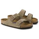 Birkenstock Women's Arizona Suede Dual Adjustable Buckle Strap Sandals - 11M