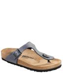 Birkenstock Women's Gizeh Birko-Flor Sandal, Size: 38 R, Black