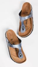 Birkenstock Women's Gizeh Birko-Flor Sandal, Size: 38 R, Black