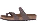 Birkenstock Women's Mayari Birkibuc Sandal, Size: 38 N, Brown