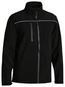 Bisley BJ6060 Soft Shell Jacket - Charcoal - L | High Quality Work Wear