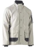 Bisley Flex & Move Canvas Jacket (BJ6500) Stone / L