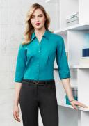 Biz Collection S770LT Ladies Monaco 3/4 Sleeve Shirt Clearance