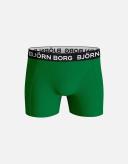 Bjorn Borg 5-Pack Contrast Waistband Boxer Trunks, black/blue/green Medium
