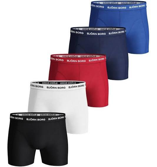 Bjorn Borg 5 Pack Trunks, Size S, Multi