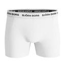 Bjorn Borg Men's Solid Boxer 3-Pack Blue L