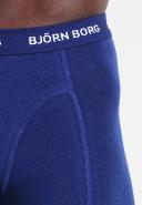 Bjorn Borg Men's Solid Boxer 3-Pack Blue