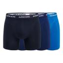 Bjorn Borg Men's Solid Boxer 3-Pack Blue