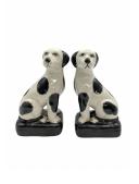 Black and White Dog Pair