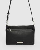 Black Demi Double Purse